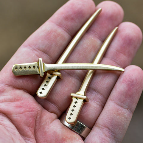 The Brass Pirate Sword Divot Tool (LIMITED)