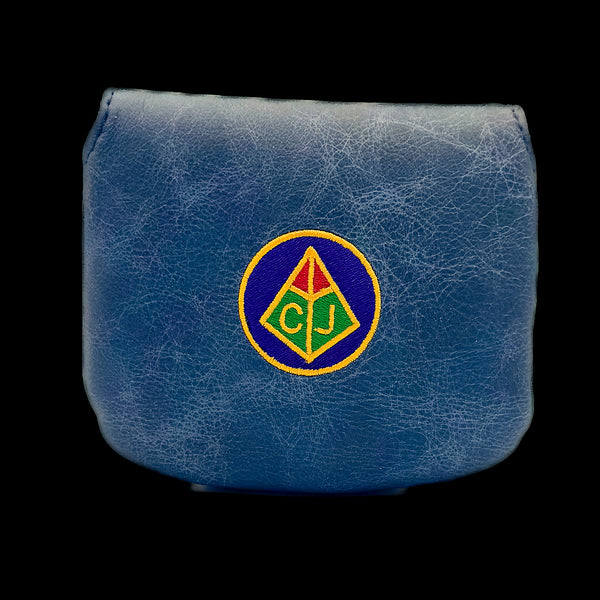 The CJ Classic Genuine Navy Leather Putter Covers