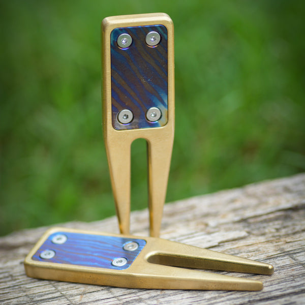 Quadra Brass Divot Tool