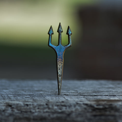 The Damascus Top Torch Trident (One of One)